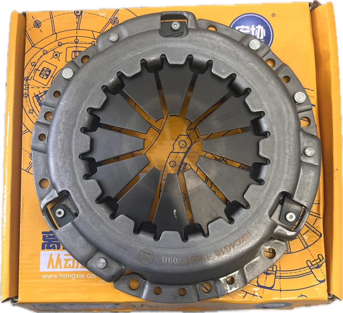 کیت کلاچ لیفان (دیسک و صفحه و بلبرینگ) لیفان 620 حجم 1800cc بوش بزرگ برند هانژی برند HONG XIE شماره فنی  - تصویر 3